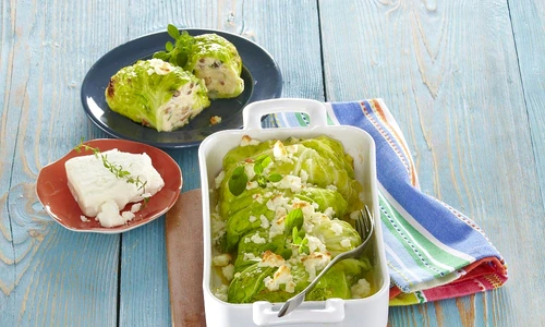 Chou (Savoy cabbage) rolls with mushrooms + steps jpeg