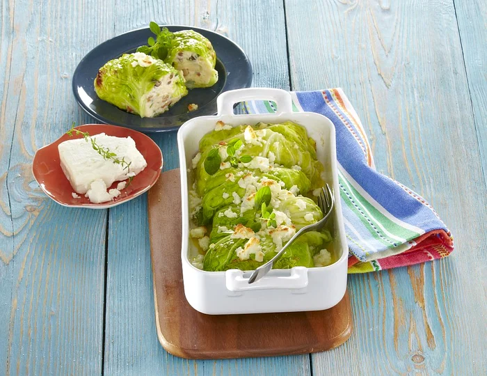 Chou (Savoy cabbage) rolls with mushrooms + steps jpeg