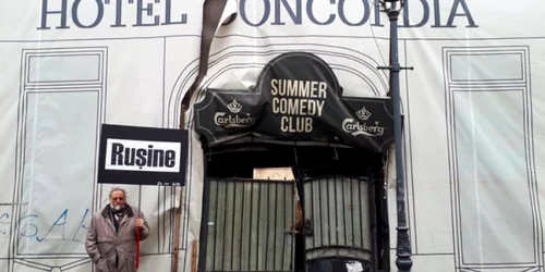 Hotelul Concordia din Bucureşti - clădirea unde s-a semnat Unirea de la 24 Ianuarie 1859 Sursa Facebook Şerban Sturdza