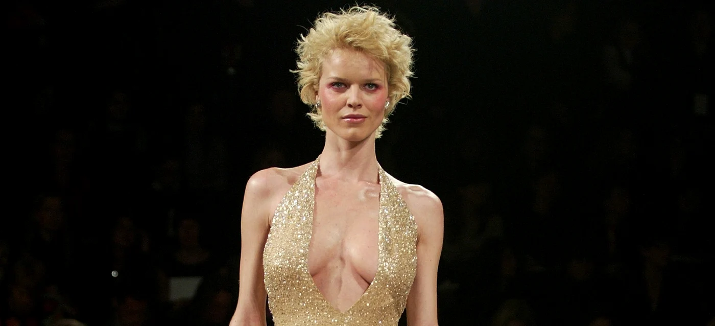 Fata de electrician care a devenit prinţesă în lumea modei, Eva Herzigova, arată încă foarte bine la 45 de aniFoto: GuliverGetty Images