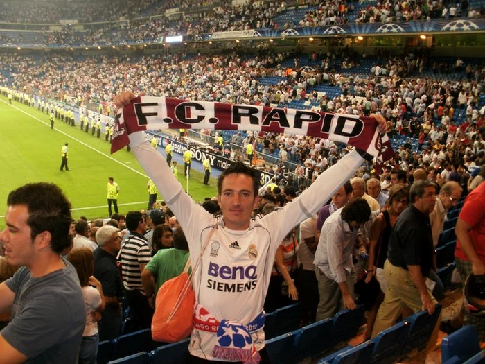 Sandel - fotbal adevarat pe Santiago Bernabeu