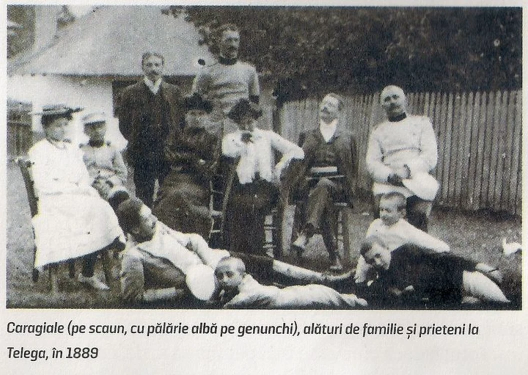 caragiale la telega foto prof ion bîlgă
