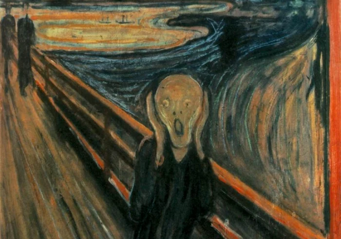 „Ţipătul”, capodoperă emblematică a pictorului norvegian Edvard Munch