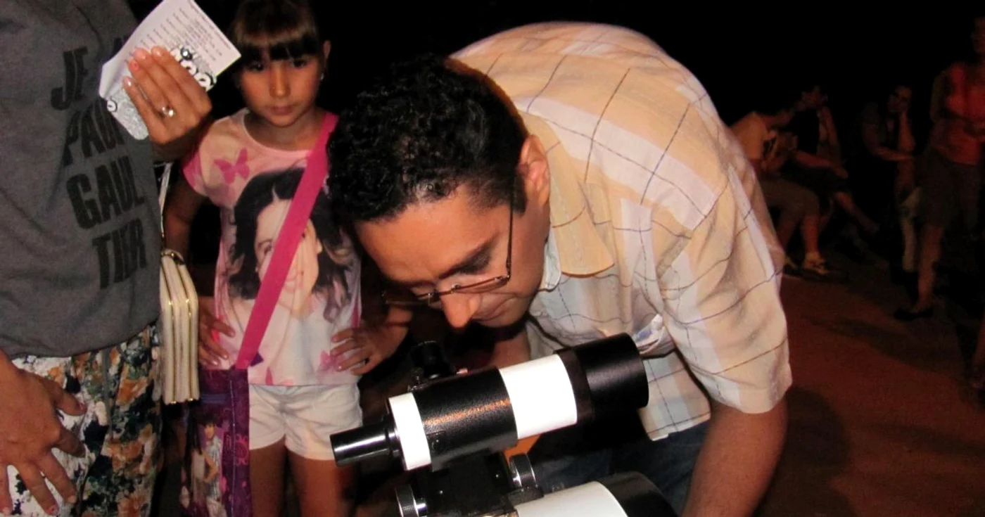 telescop in strada 