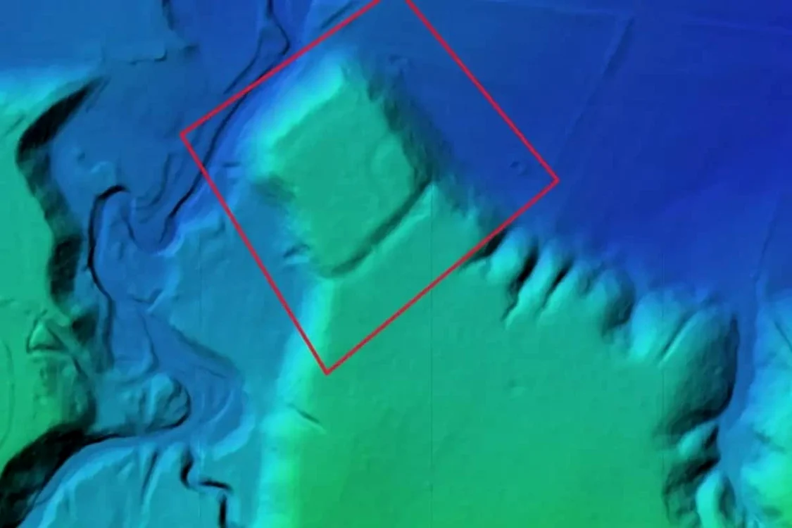 Cetatea se afla în inima unei păduri / foto: Geocad Services