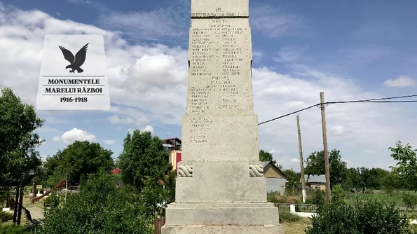 «Monumentele Marelui Război»: Monumentul eroilor din satul Marsilieni, județul Ialomița / FOTO jpeg