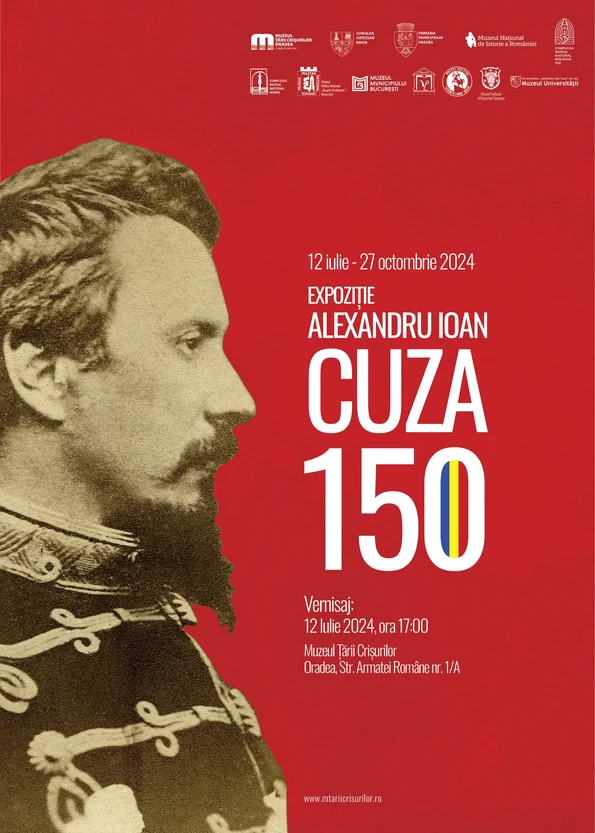 Expoziția „Alexandru Ioan Cuza 150”, la Muzeul Țării Crișurilor