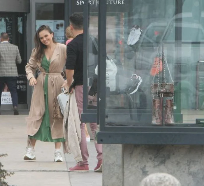 Cristina Șișcanu are parte de tot sprijinul soțului ei, Mădălin IonescuFoto: Mihai Ionescu