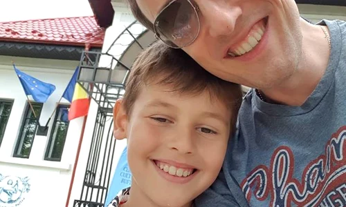 Calin Geambasu si fiul Davin jpeg