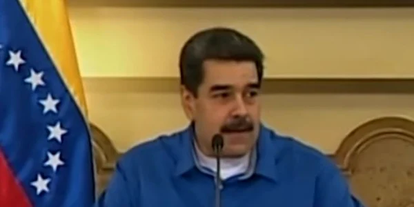 Nicolas Maduro adresandu-se poporului venezuelean Captura YouTube/ The Guardian