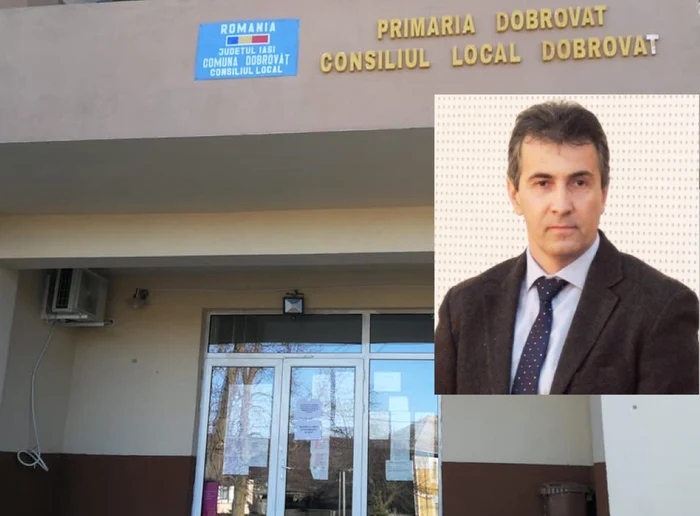 Cătălin Martinuş anunţă că primăria nu poate funcţiona cu 6 oameni. FOTO: colaj foto Facebook