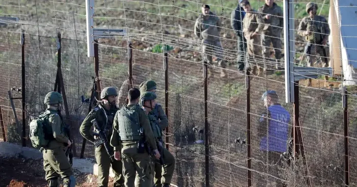 Foto: militari la granița Israel-Liban