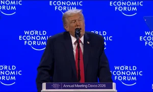 Donald Trump la Davos captura video jpg