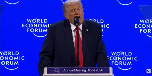 Donald Trump la Davos captura video jpg