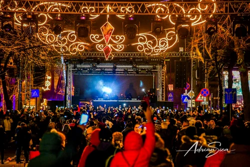 Feerie la Constanţa în noaptea de Anul Nou FOTO ADRIAN SIEA