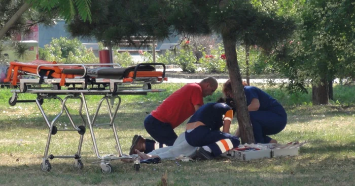 Accidentul s-a soldat cu doi răniţi...