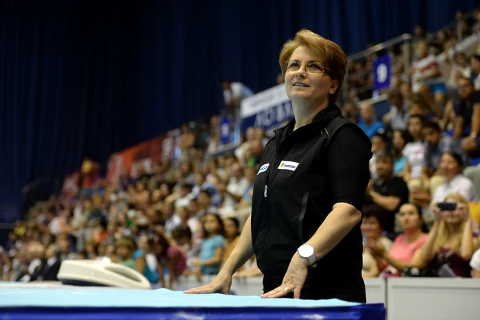 Mariana Bitang, antrenoarea lotului feminin de gimnastică FOTO Mediafax