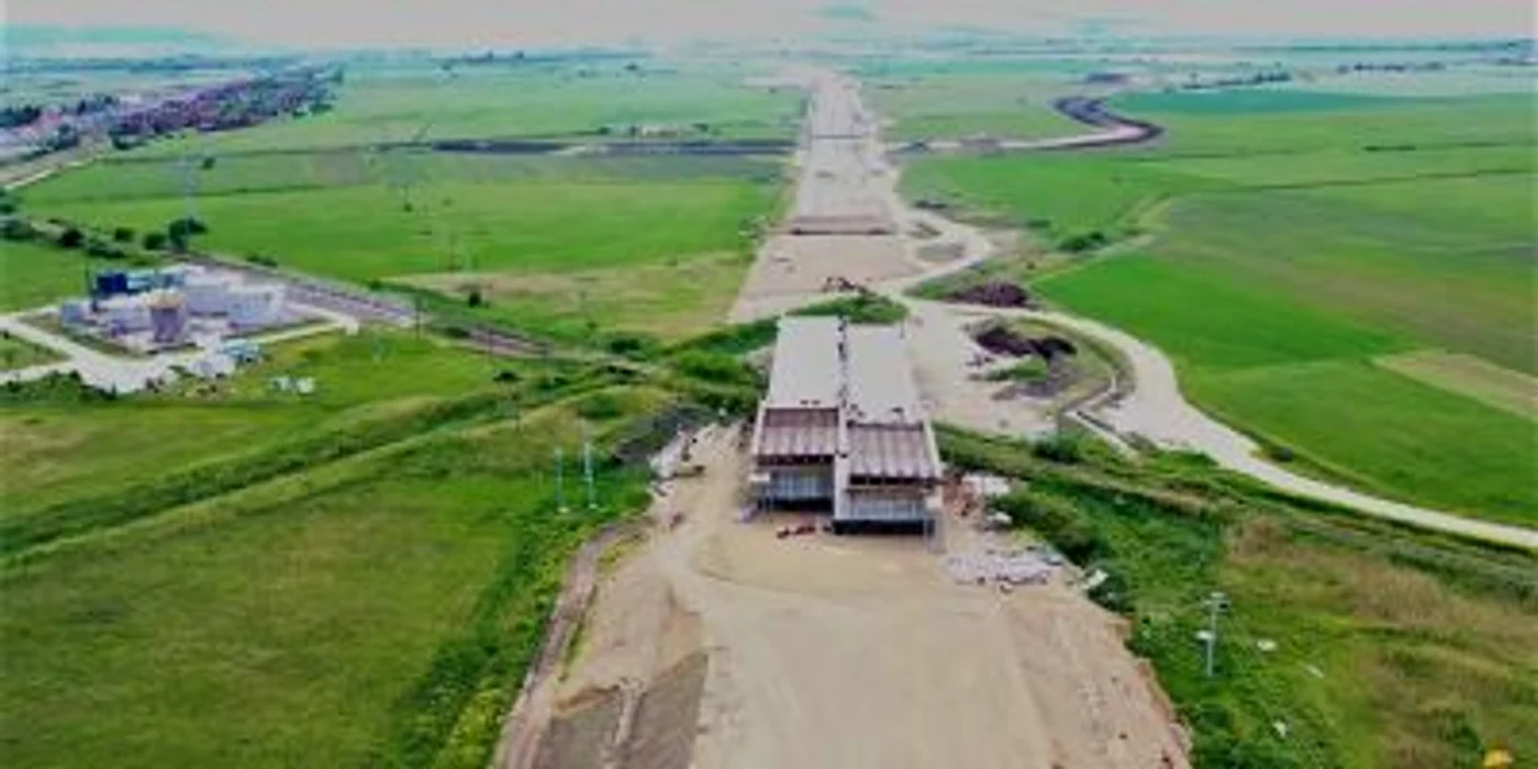 santier autostrada alba
