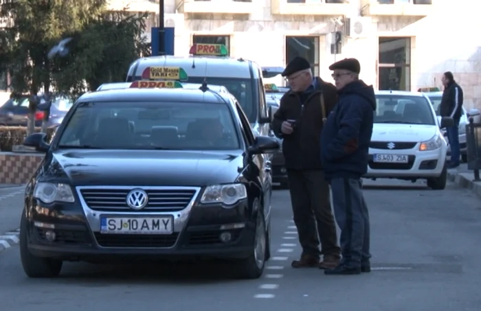 protest taxi zalau