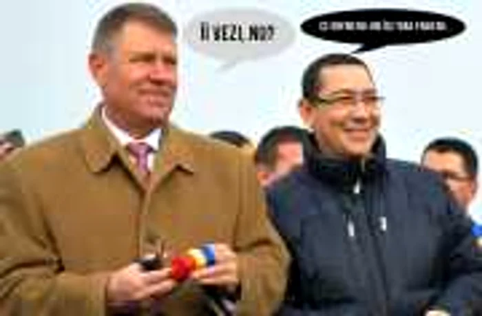 Klaus Iohannis şi Victor Ponta