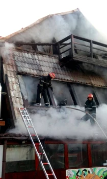 incendiu restaurant foto isu bucuresti