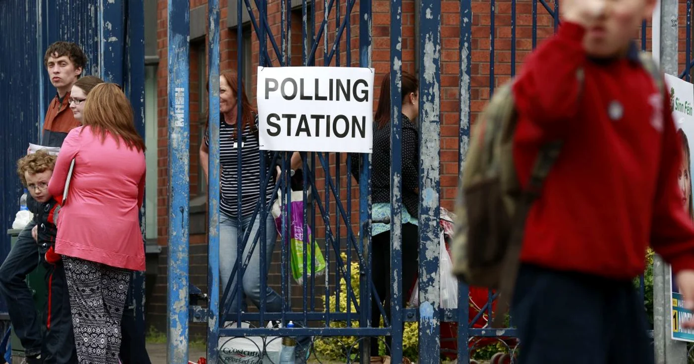Secţie de votare din Irlanda FOTO Reuters