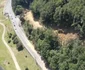Zona de pe Valea Oltului închisă circulației pentru defrișările dedicate Autostrăzii Sibiu Pitești Captură video