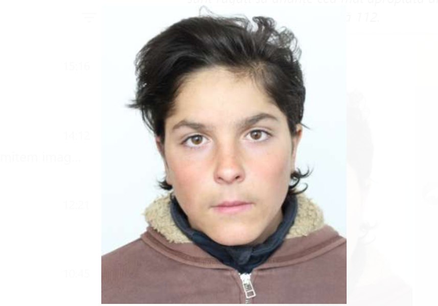 Băiat dispărut dintr-un centru de tip familial din Olt. Elisei este de negăsit