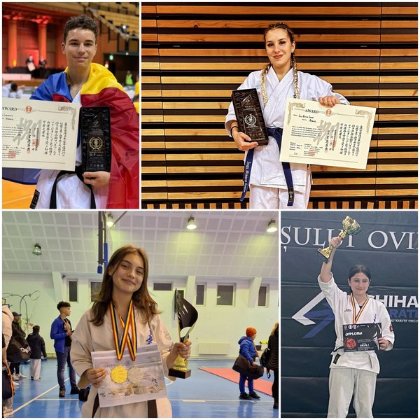 Povestea elevilor din Argeș, campioni mondiali la Ashihara Karate. „Ne-a oferit o educație de care nu oricine are parte” FOTO