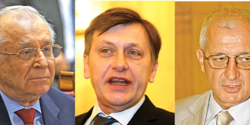Ion Iliescu, Crin Antonescu, Gyorgy Frunda