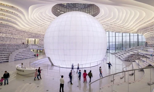 China a inaugurat una dintre cele mai futuriste biblioteci din lume / VIDEO jpeg