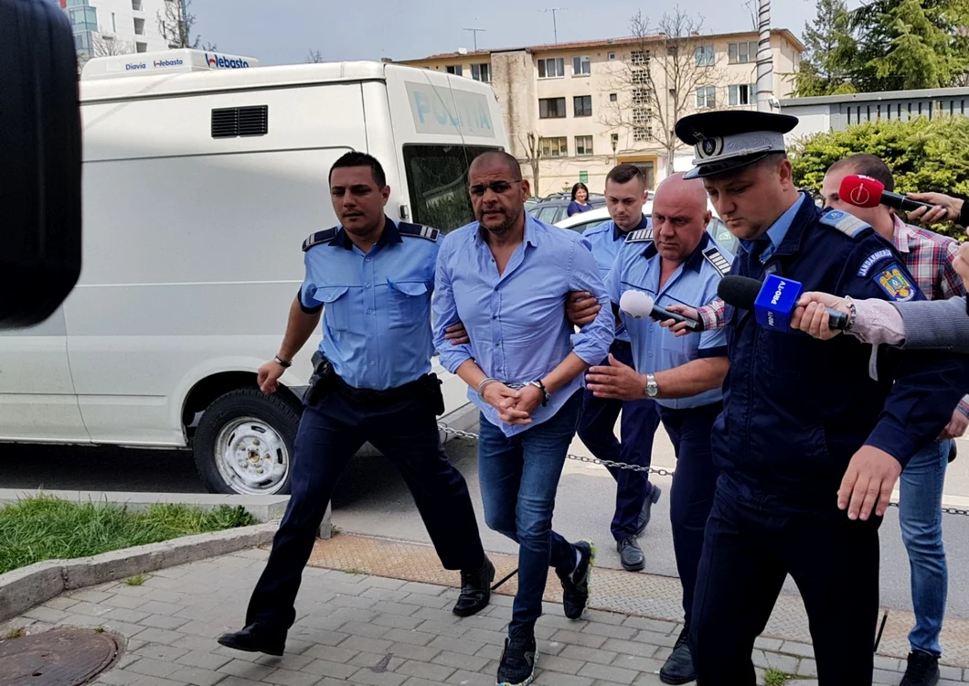 Nicola Inquieto a fost arestat în aprilie 2018 la Piteşti FOTO: Denis Grigorescu