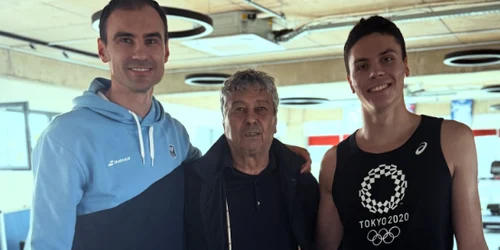 Popovici și Lucescu Instagram Dragos Luscan png