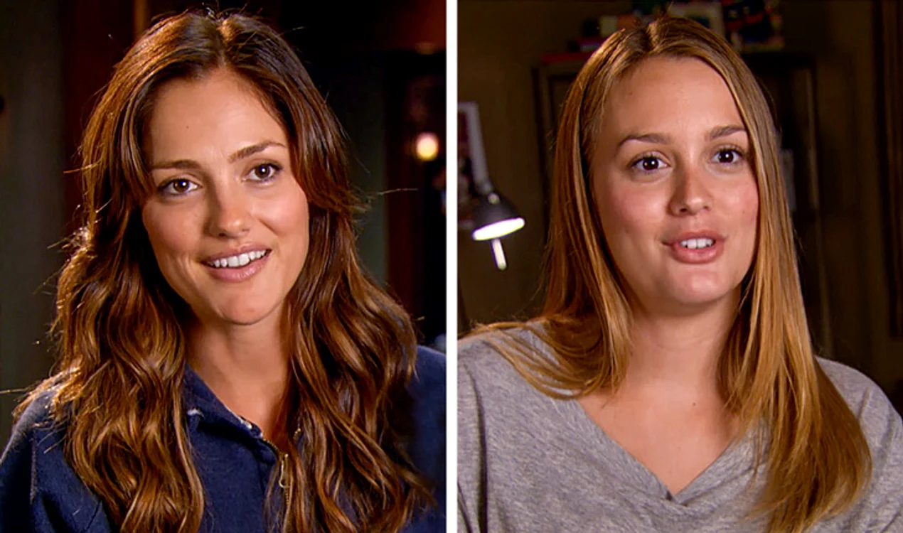 Minka Kelly şi Leighton Meester jpeg