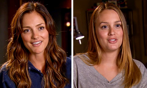 Minka Kelly şi Leighton Meester jpeg
