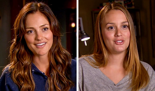 Minka Kelly şi Leighton Meester jpeg