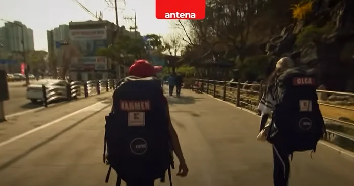 Concurenții au ocazia să exploreze locuri spectaculoase din Coreea de Sud FOTO: captură video Antena