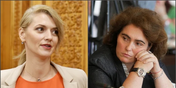 Alina Gorghiu şi Iuliana Scantei colaj articol FOTO Mediafax si Inquam Photos