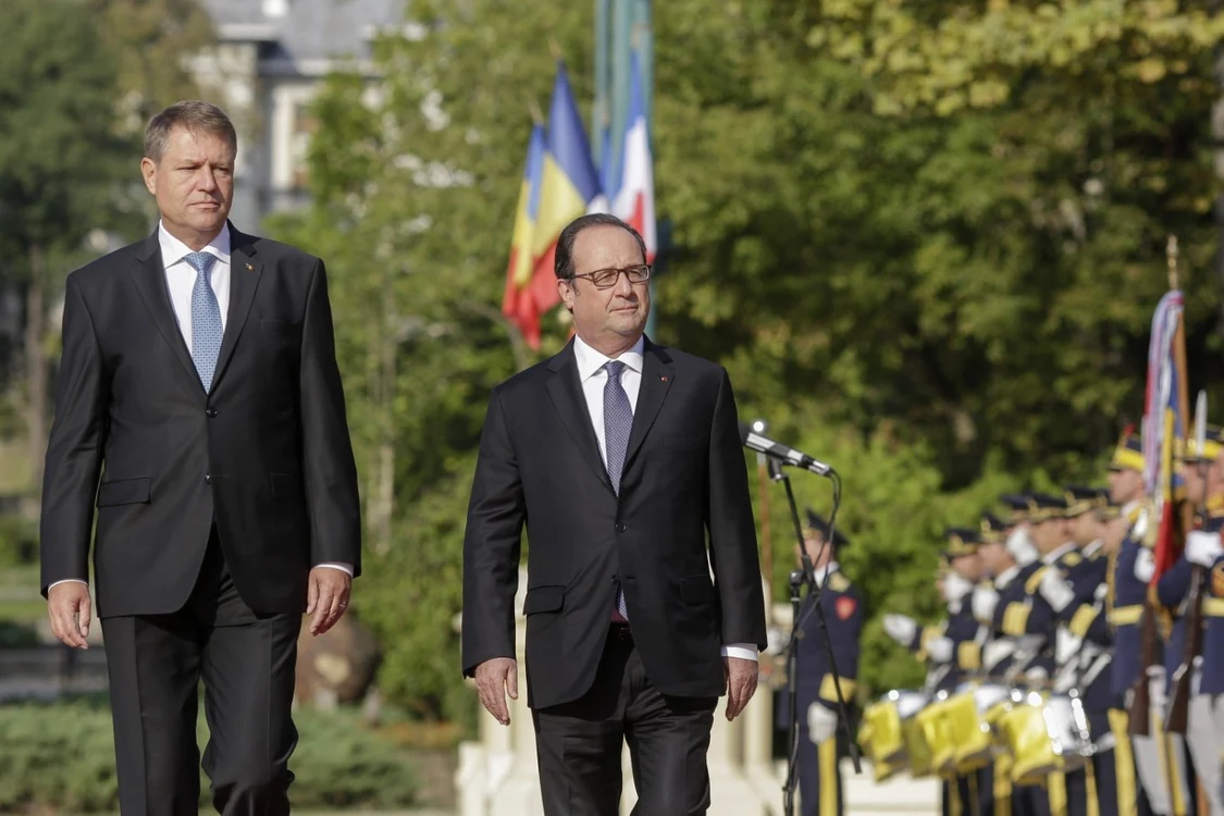 Vizita preşedintelui francez Francois Hollande la Bucureşti FOTO Inquam Photos Octav Ganea