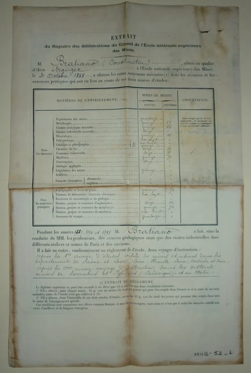 diploma licenta paris constantin dinu bratianu 02 foto muzeul bratianu