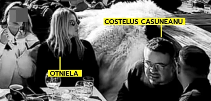 Otniela Sandu, la munte cu Costeluș Cășuneanu foto: cancan.ro