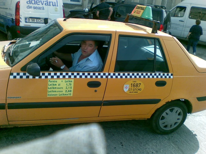 Bărbatul din imagine este taximetristul agresor