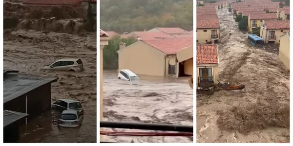 Dezastru în Bulgaria FOTO Facebook / Meteoplus