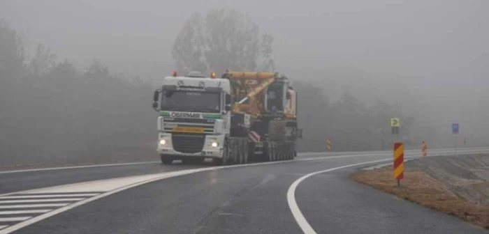 TIR-urile nu mai traversează Cluj-Napoca, datorită centurii ocolitoare. FOTO: buzznews.ro
