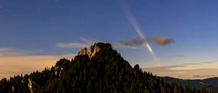 Cometa secolului / Foto: captură video PRO TV