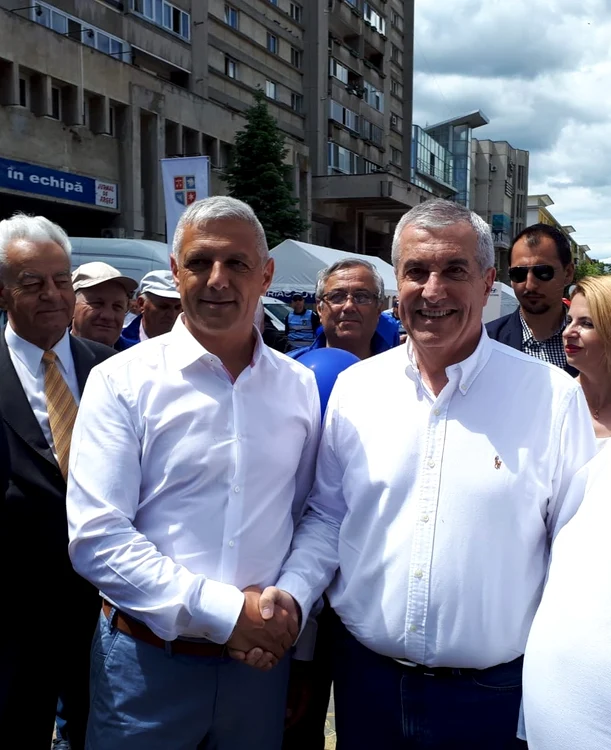 Mihai Georgescu alături de Călin Popescu Tăriceanu în 2019 FOTO arhiva personală
