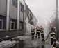 Incendiu la o hală din Voluntari FOTO ISU