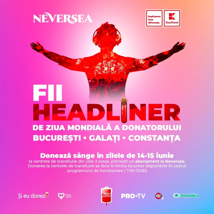 Salvează vieți cu Neversea!