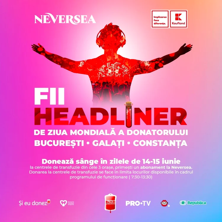 Salvează vieți cu Neversea!