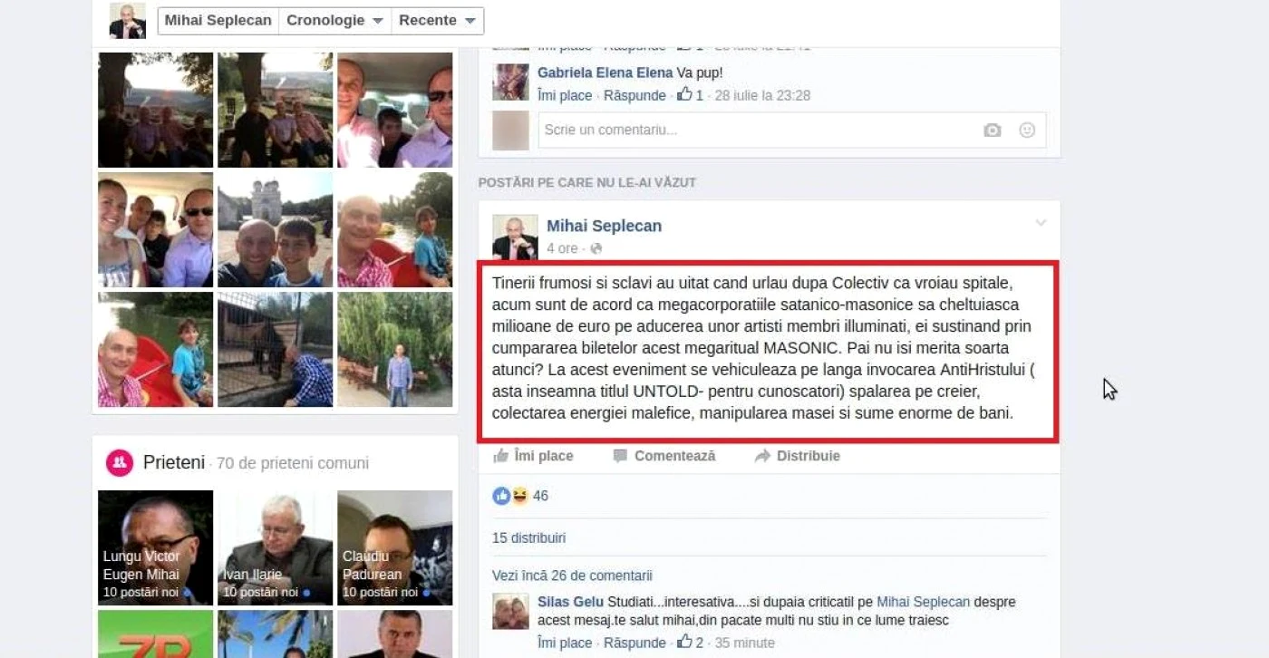 ce scrie mihai seplecan foto
